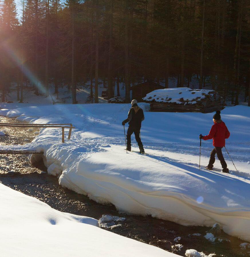 Winter hiking